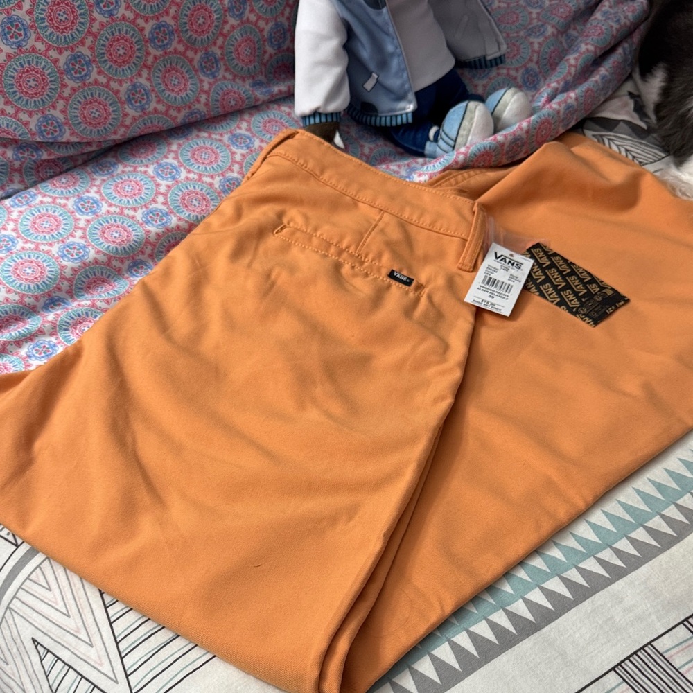 Vans Women's Orange Wide Leg Pants